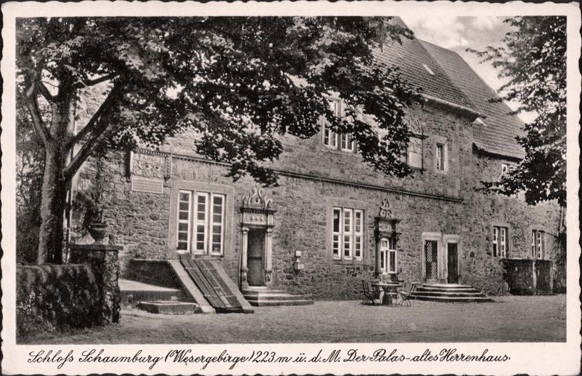 Balduinstein. Schloss Schaumburg, Gaststätte, 1913