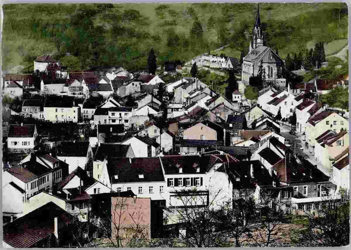 Beckingen. Panorama von Beckingen