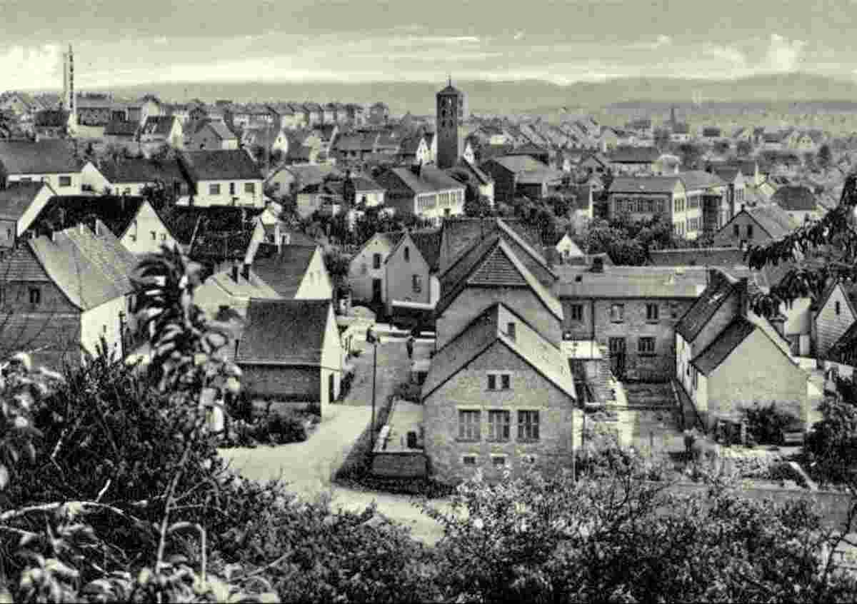 Bexbach. Oberbexbach - Panorama von Orts