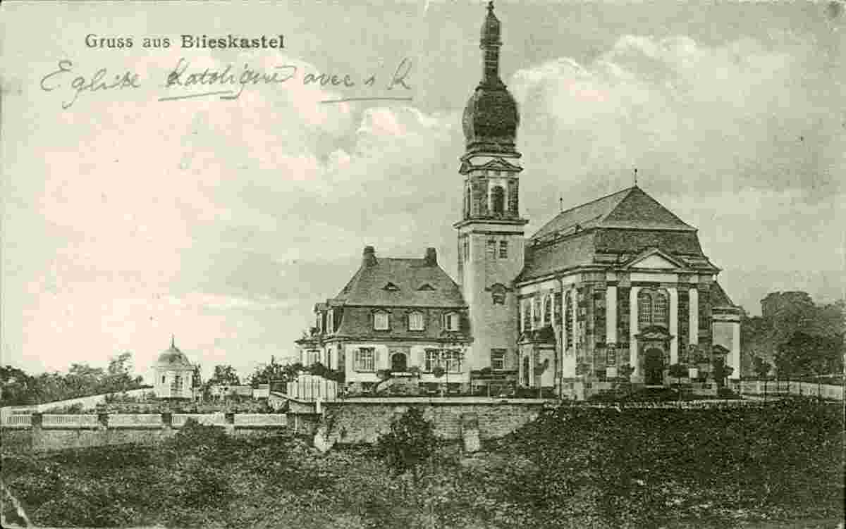 Blieskastel. Kirche, um 1918