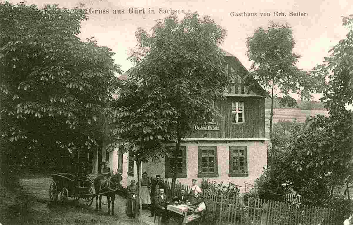 Bad Brambach. Gürth - Gasthof von Erh. Seiler