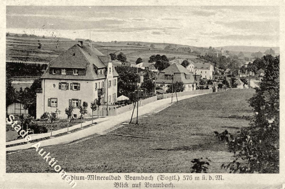 Panorama von Bad Brambach