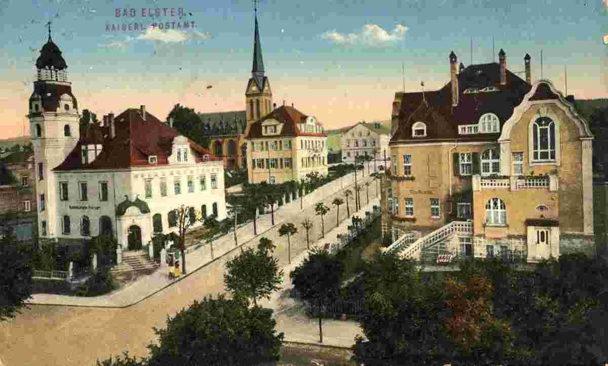 Bad Elster. Postamt, 1913