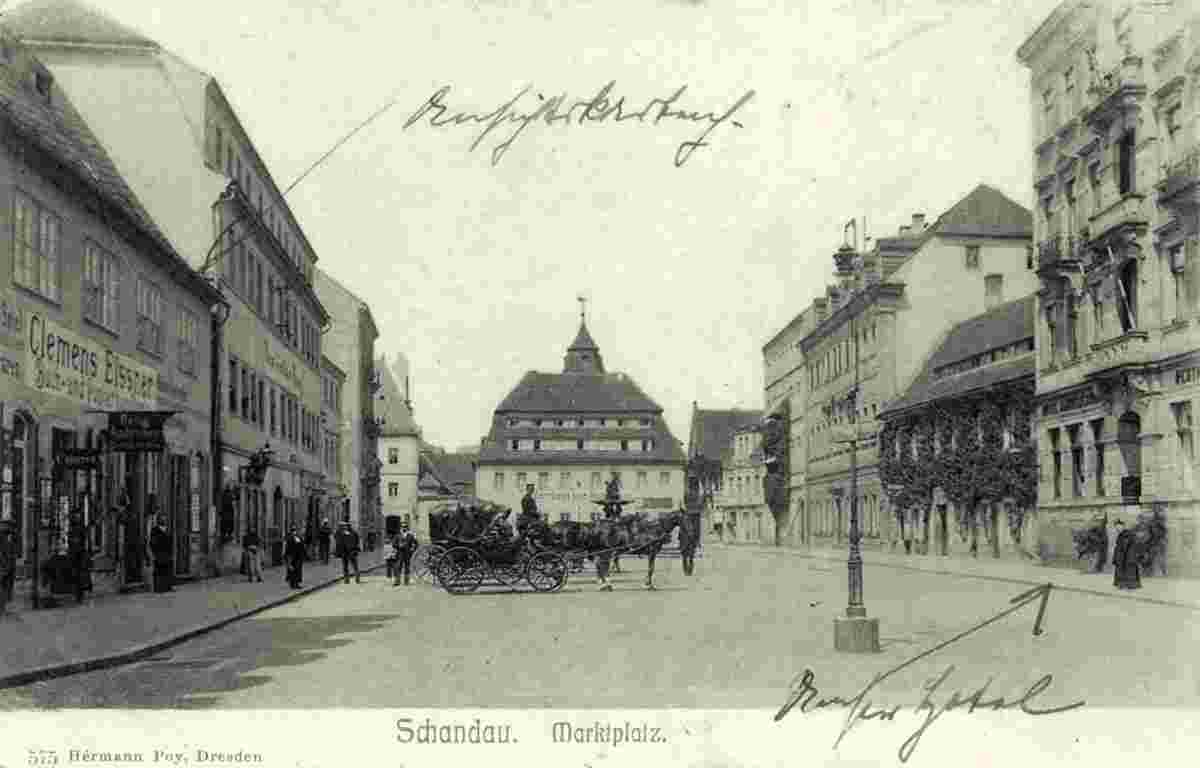 Bad Schandau. Marktplatz