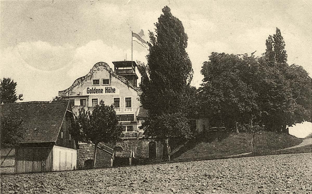 Bannewitz. Gasthof 'Goldene Höhe', Gohlig (auch Goldene Höhe), 1932