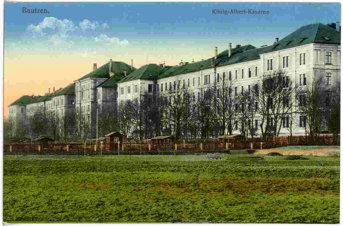 Bautzen. Kaserne des 4. Königlich Sächsische Infanterie-Regiments Nr. 103