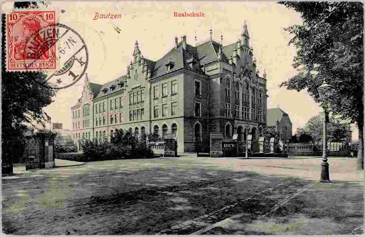 Bautzen. Realschule, 1907
