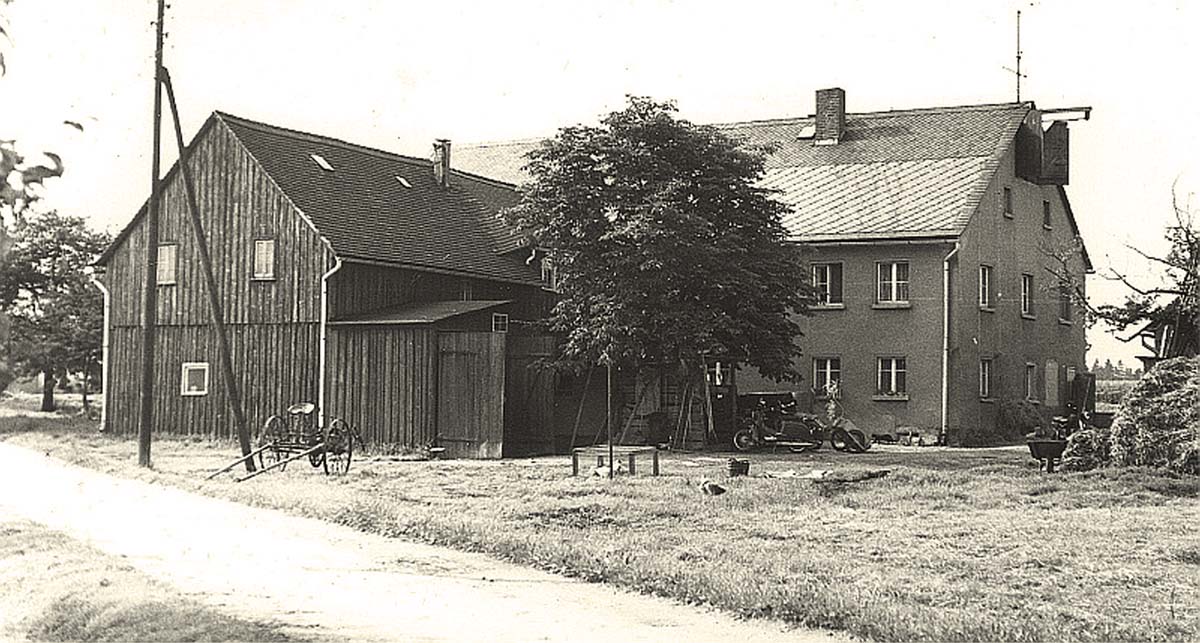Beiersdorf. Neulauba - Ehemaliger Windmühlengehöft, 1971