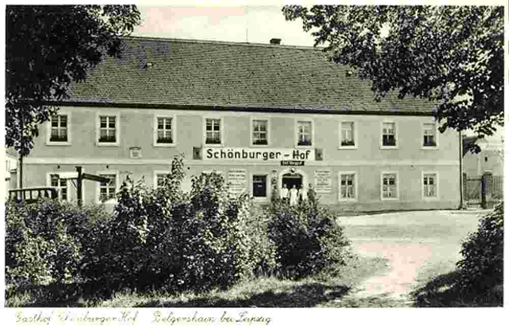 Belgershain. Gasthaus Schönburger-Hof