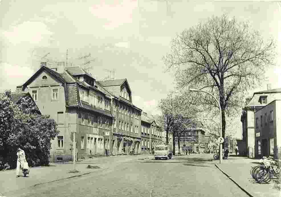 Bernsdorf. Thälmann Straße, 1970