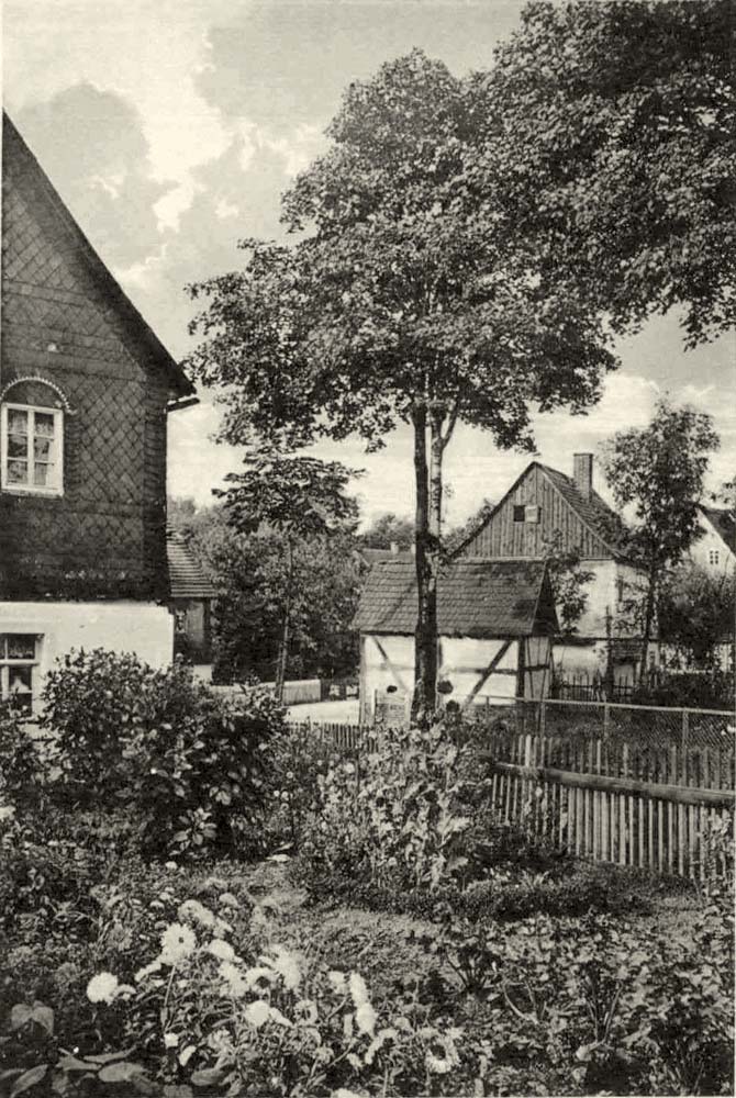 Bernsdorf (Zwickau). Rüsdorf - Wohnhäuser um 1920