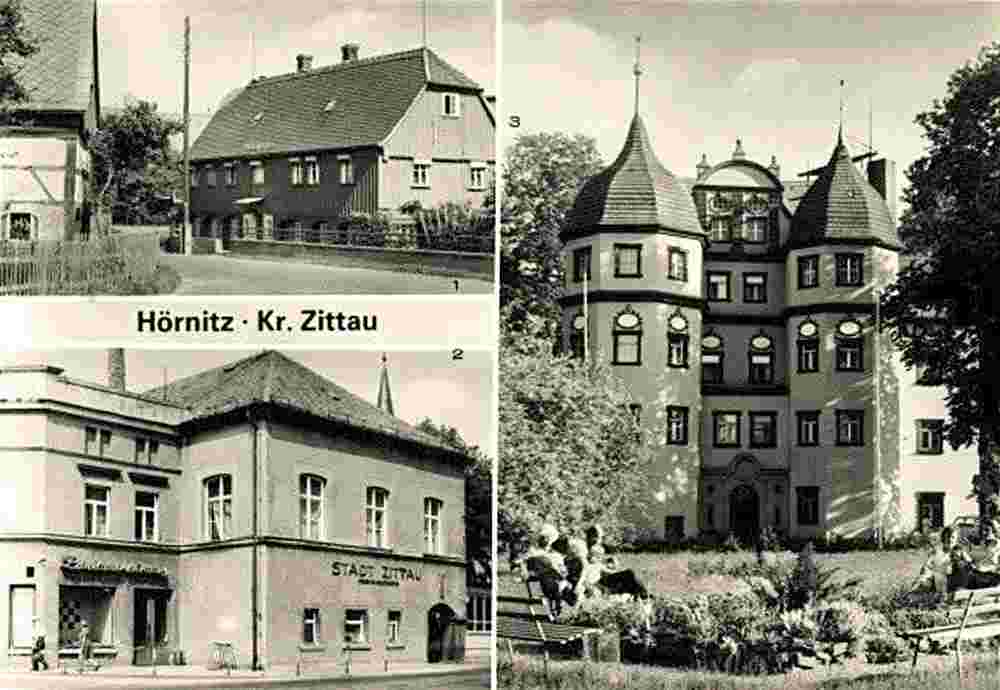 Bertsdorf-Hörnitz. Gaststätte 'Stadt Zittau' und Ferienheim