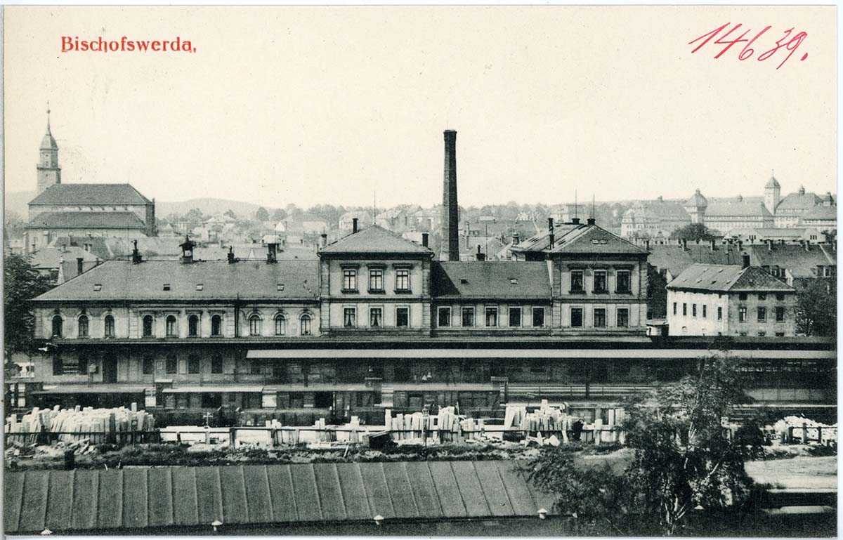 Bischofswerda. Bahnhof, 1912