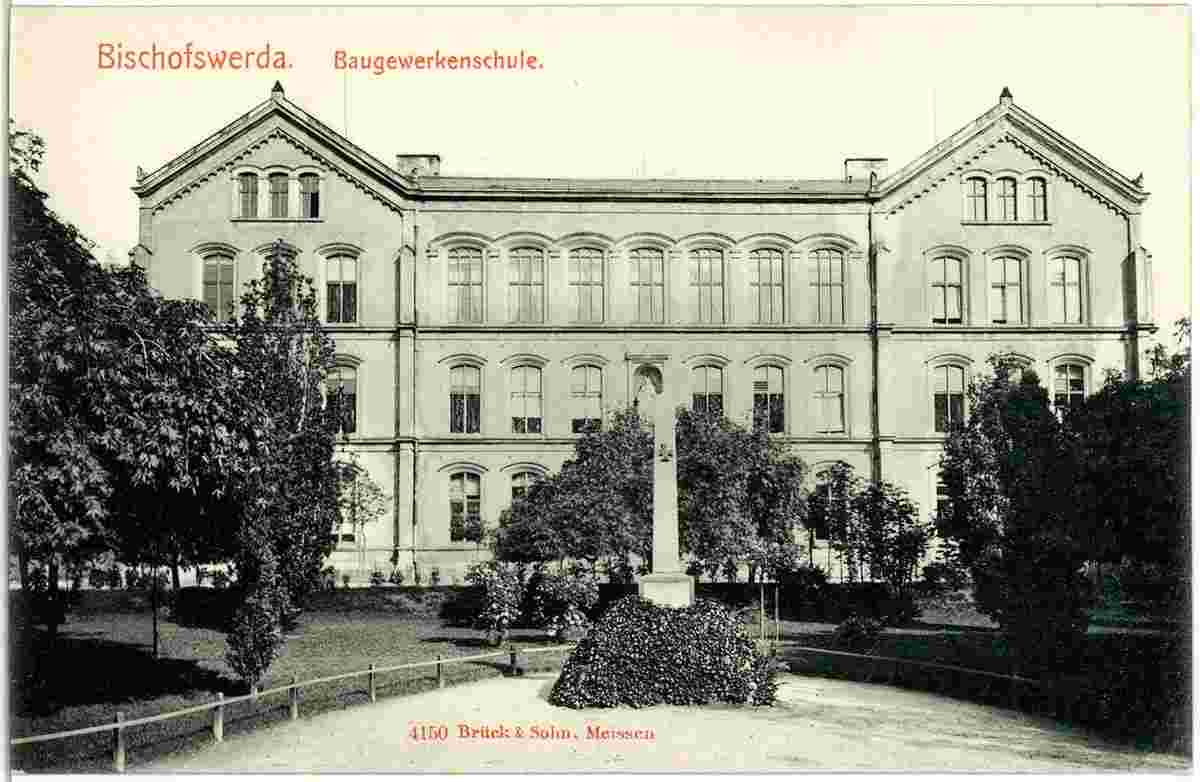 Bischofswerda. Baugewerkenschule, 1903