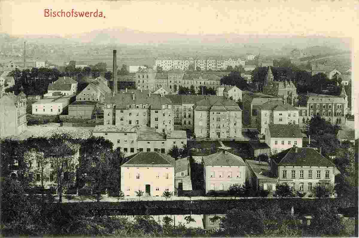 Blick nach Bischofswerda, 1903