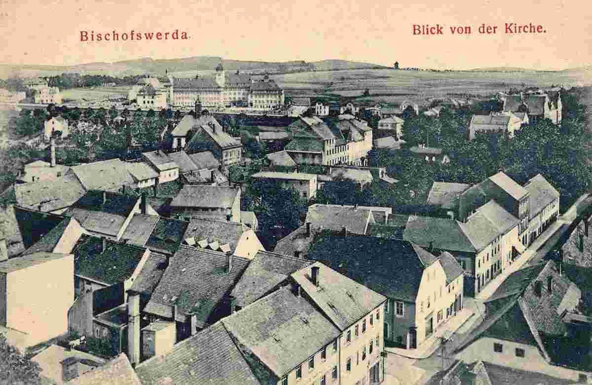 Blick auf Bischofswerda, 1915