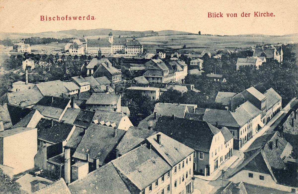 Blick auf Bischofswerda, 1915
