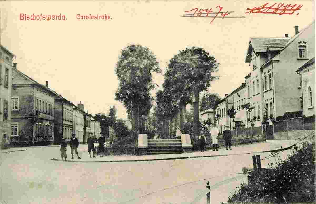 Bischofswerda. Carolastraße, 1910