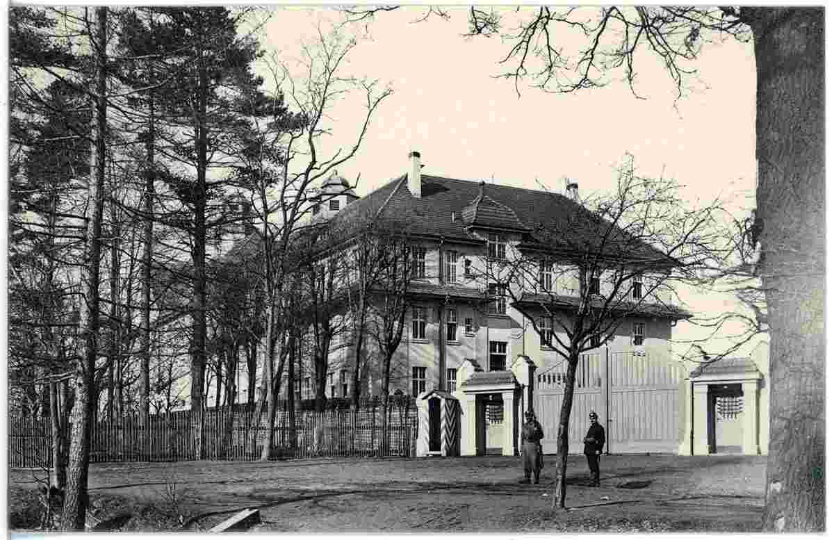 Bischofswerda. Kaserne, Haupteingang, 1915