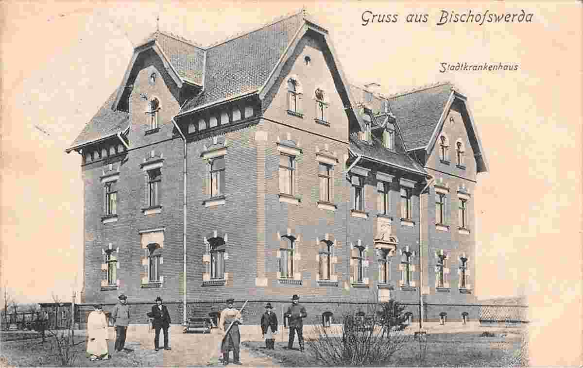 Bischofswerda. Stadtkrankenhaus, 1907