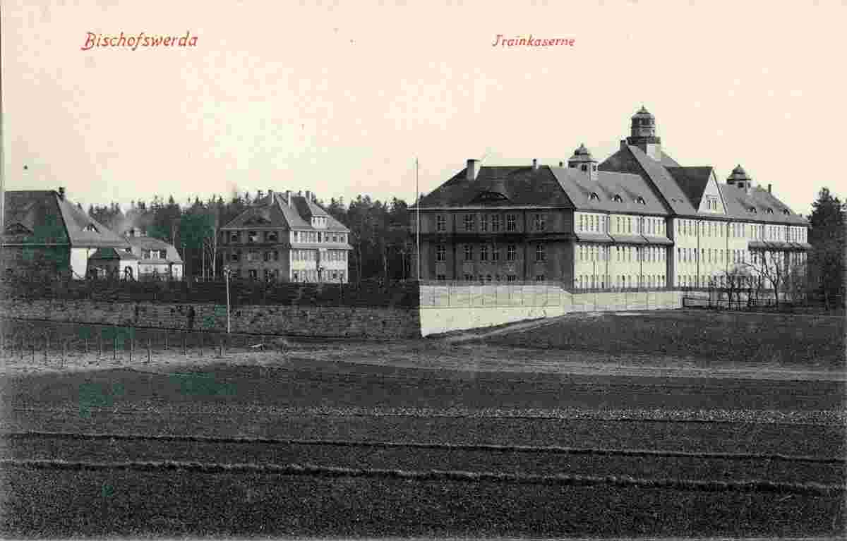Bischofswerda. Trainkaserne, 1915