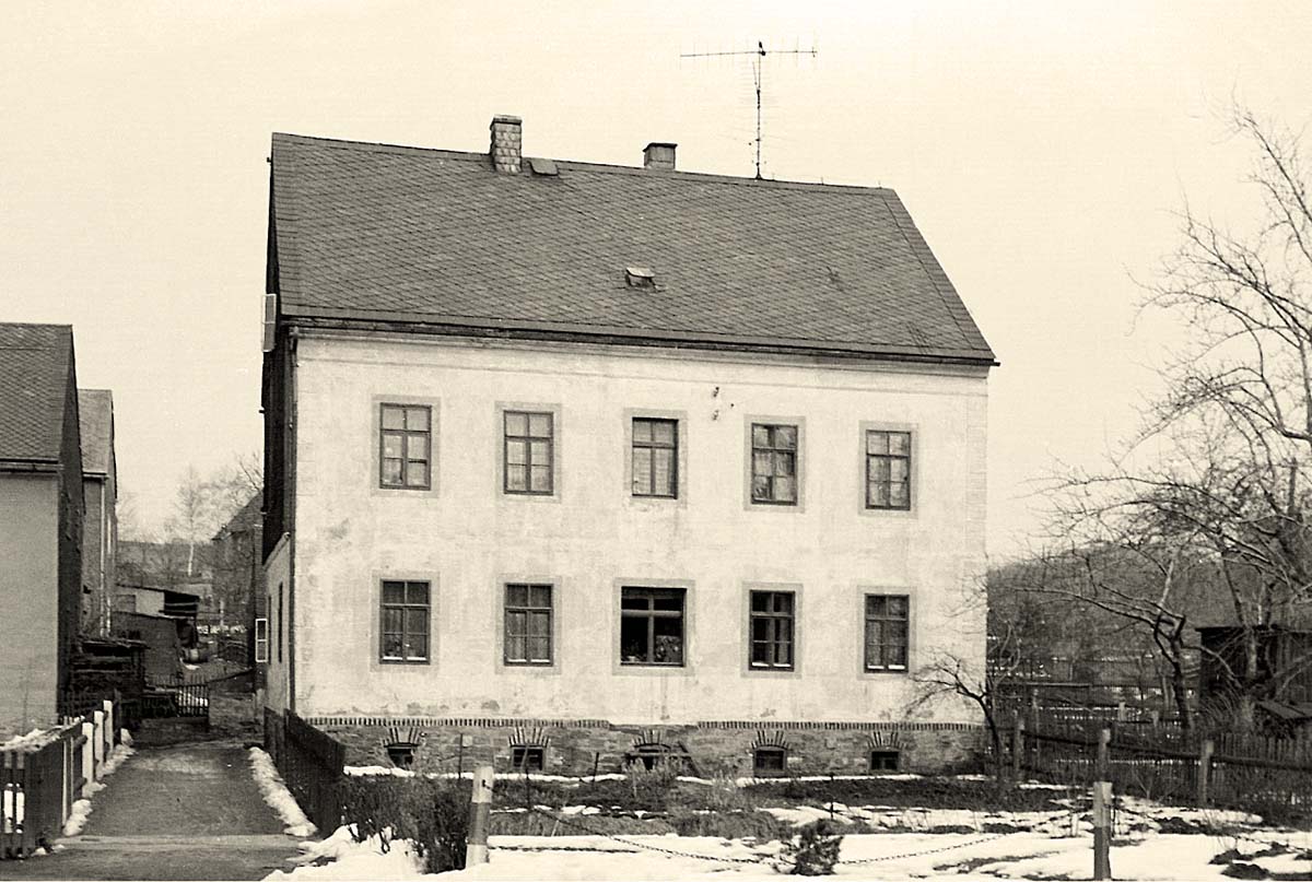Bobritzsch-Hilbersdorf. Hilbersdorf - Dorfhaus, 1969