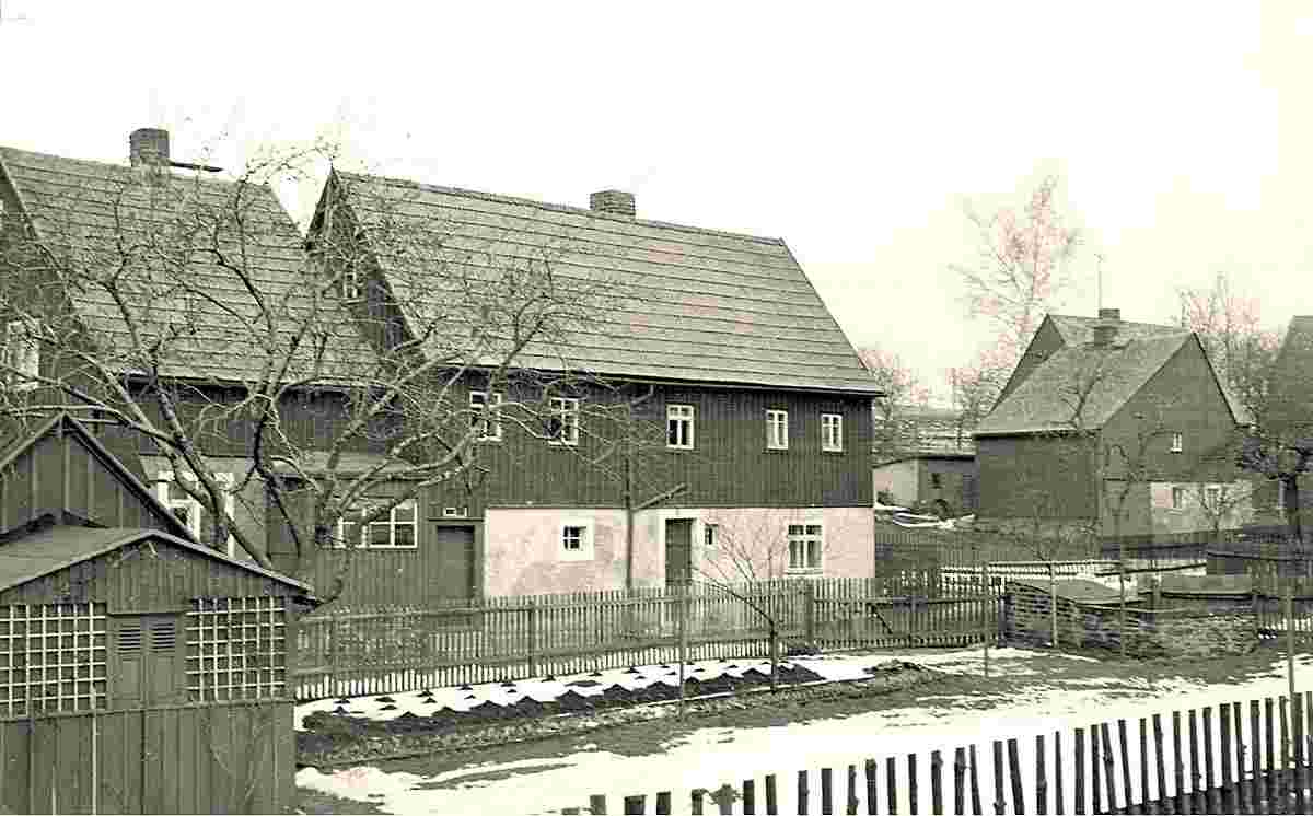Bobritzsch-Hilbersdorf. Dorfstraße, 1969