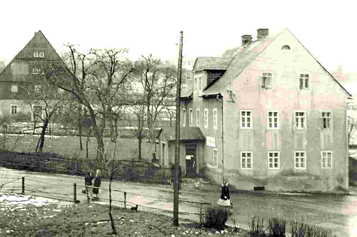 Bobritzsch-Hilbersdorf. Dorfstraße, 1973