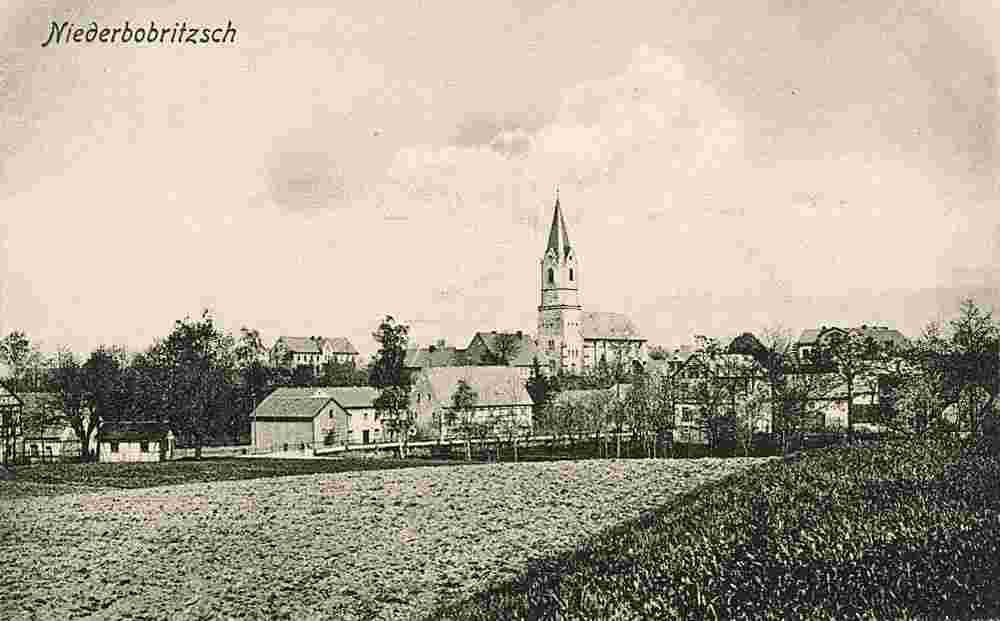 Bobritzsch-Hilbersdorf. Panorama von Niederbobritzsch