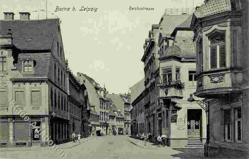 Borna. Reichsstraße