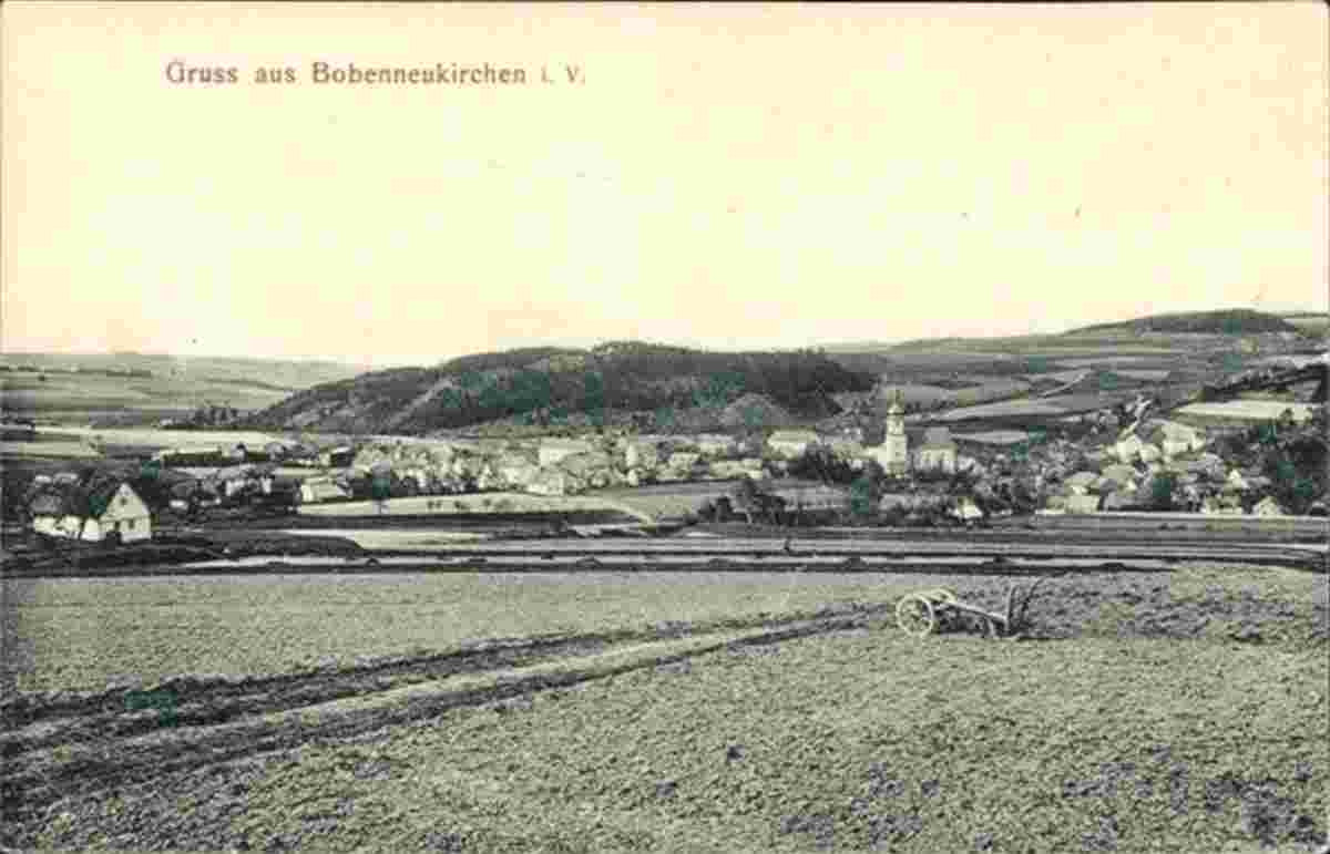 Bösenbrunn. Panorama von Bobenneukirchen