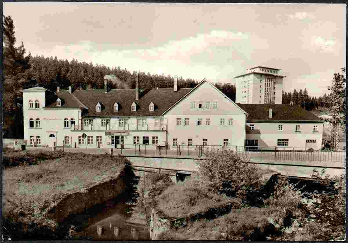 Breitenbrunn. Erlabrunn - HO Gaststätte 'Täumerhaus', 1972