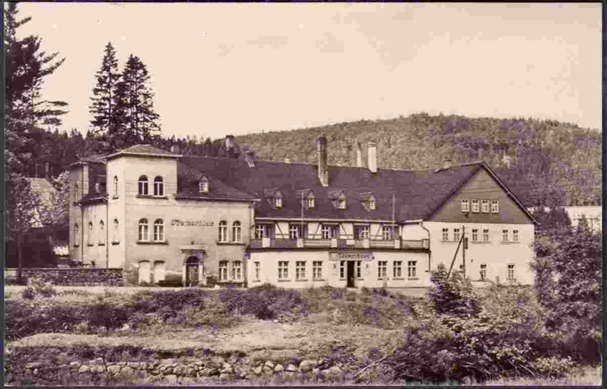 Breitenbrunn. Erlabrunn - HO Wismut Gaststätte 'Täumerhaus'