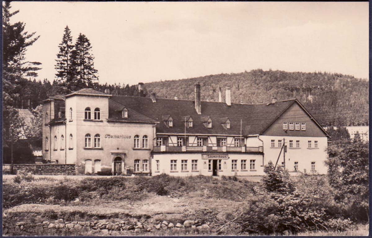 Breitenbrunn (Erzgebirgs). Erlabrunn - HO Wismut Gaststätte 'Täumerhaus'
