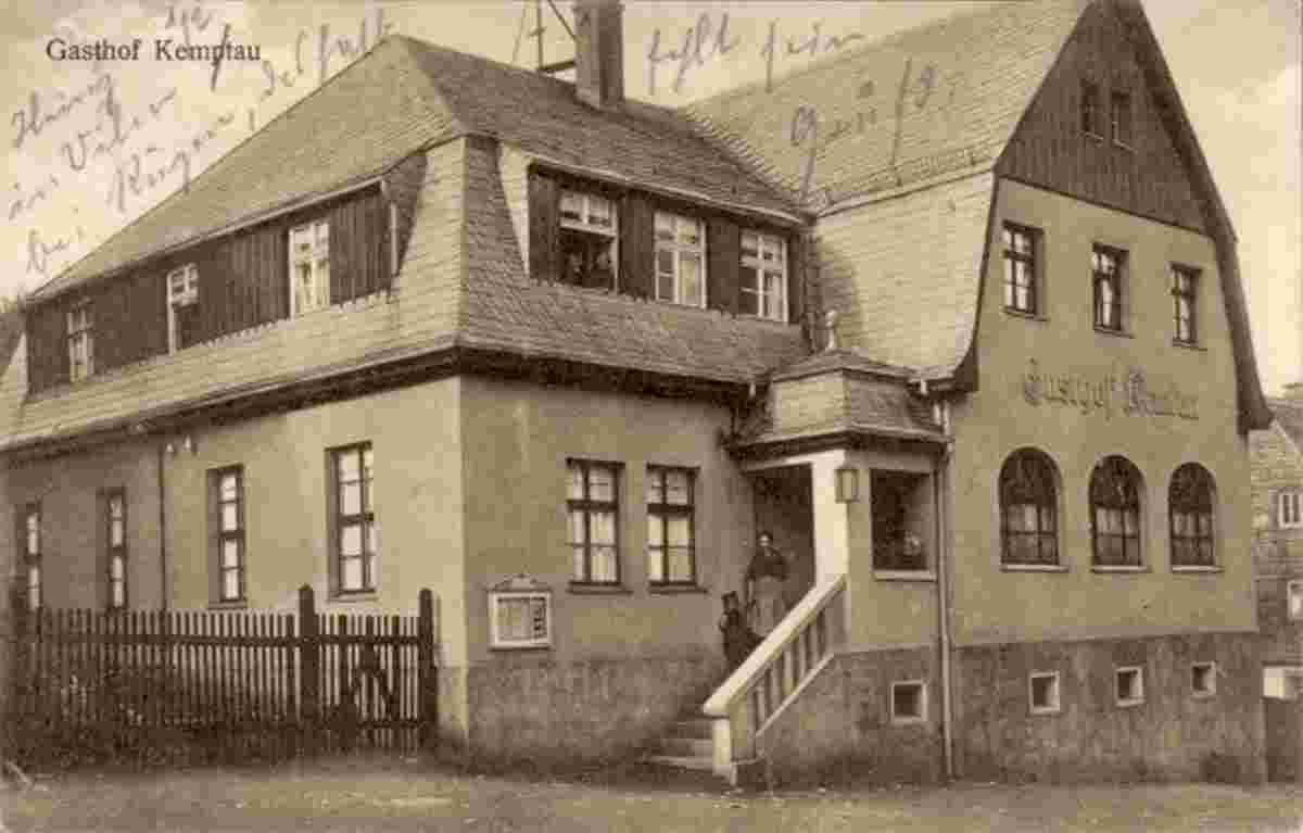 Burkhardtsdorf. Kemptau - Gasthof, 1925