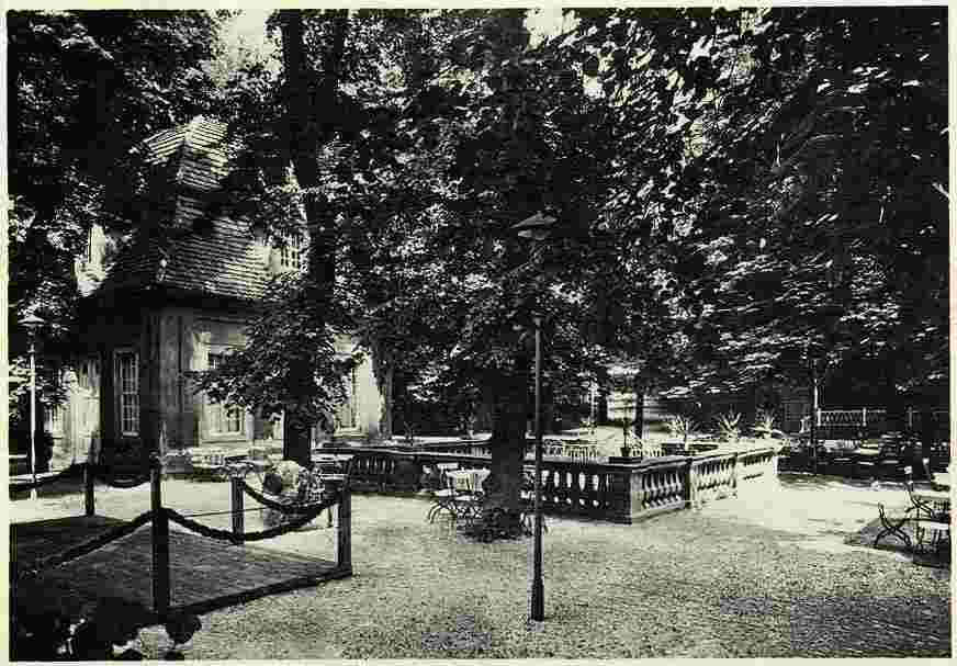 Bad Lauchstädt. Kurpark, Brunnenpavillon, 1937