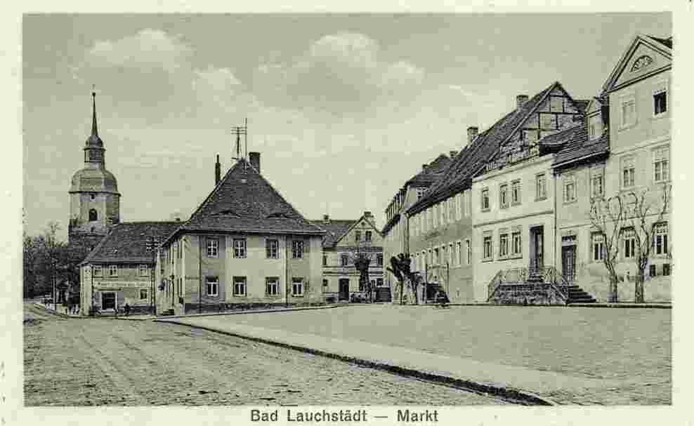 Bad Lauchstädt. Marktplatz