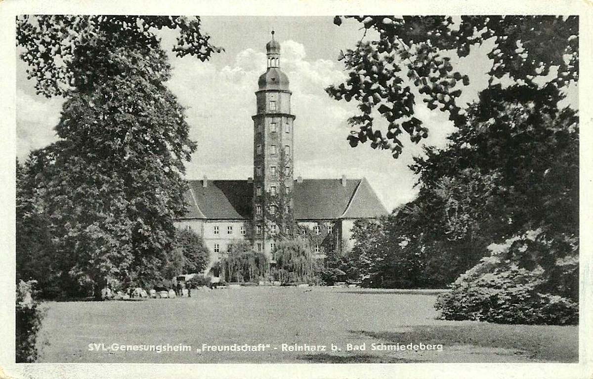 Bad Schmiedeberg. Reinharz - SVL Genesungsheim 'Freundschaft', 1954