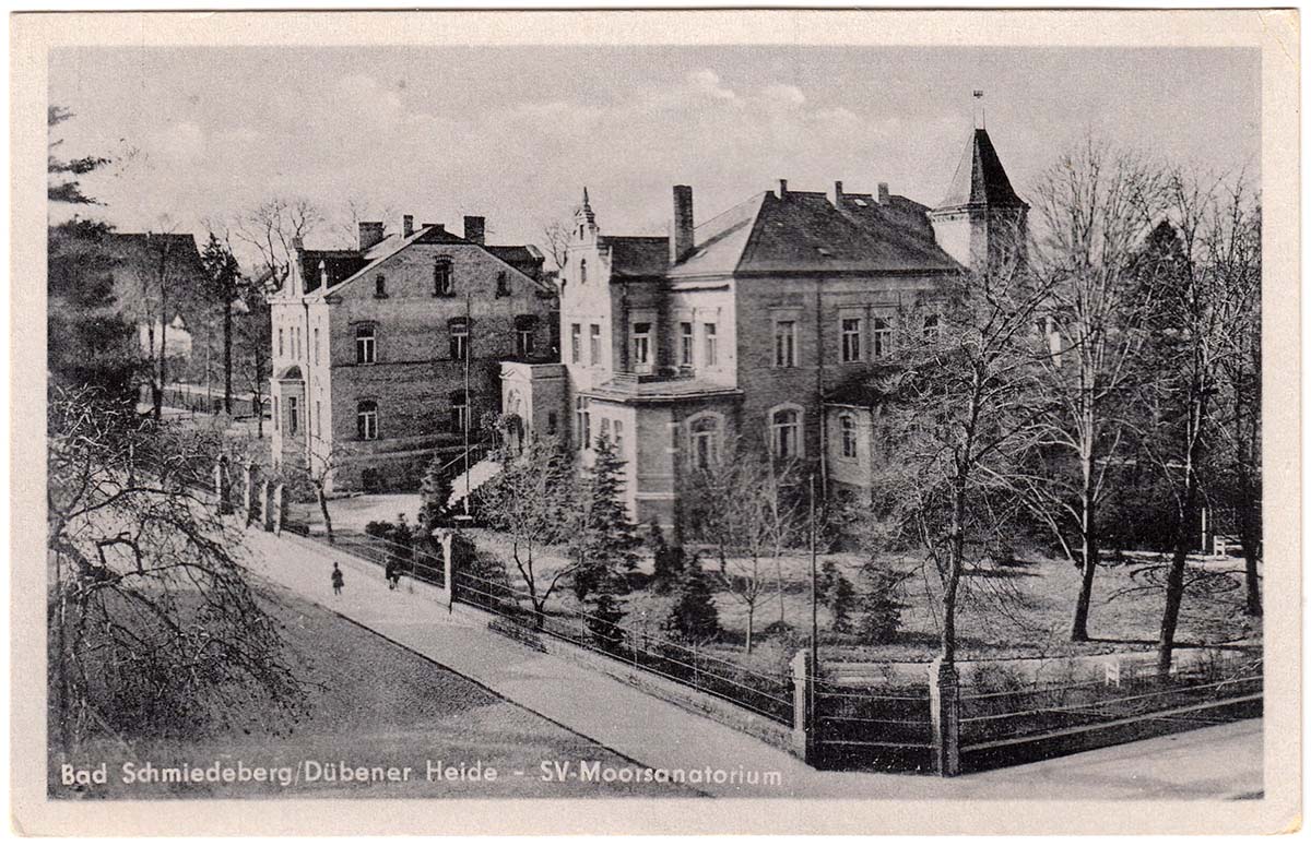 Bad Schmiedeberg. SV-Moorsanatorium, 1958