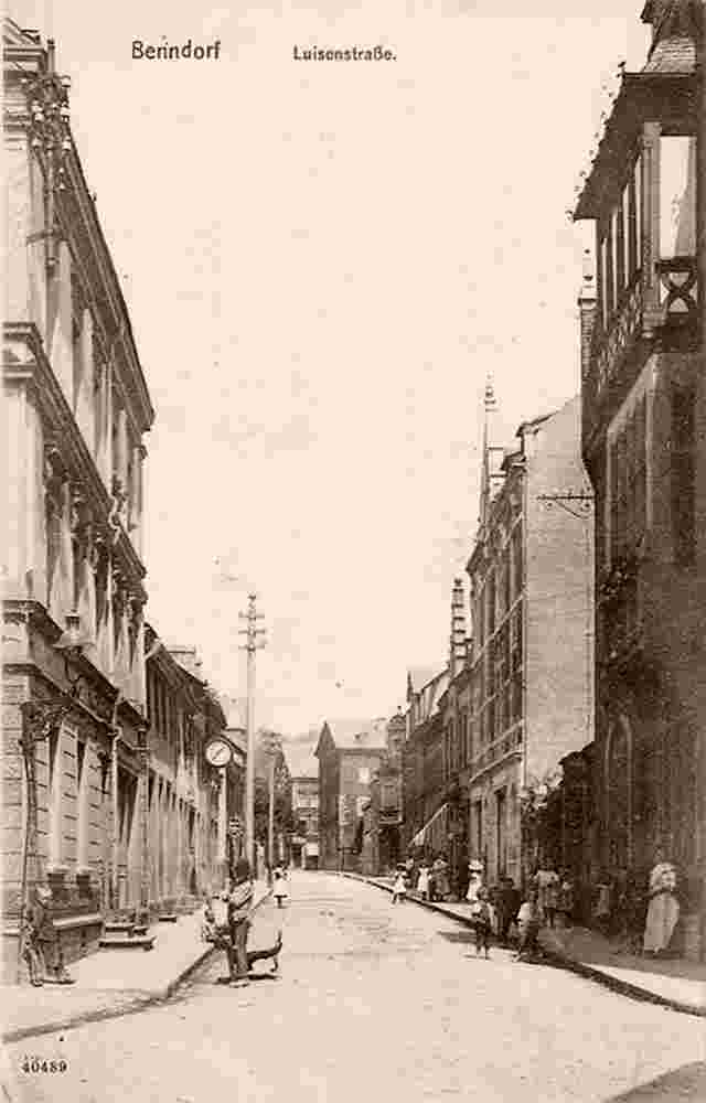 Benndorf. Luisenstraße, 1913