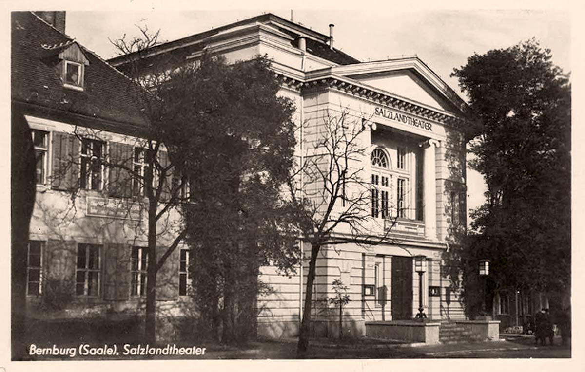 Bernburg (Saale). Salzlandtheater, 1957