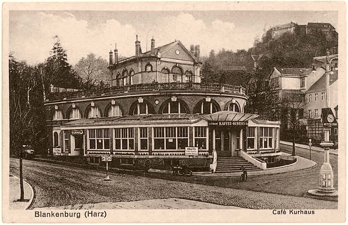 Blankenburg (Harz). Café Kurhaus