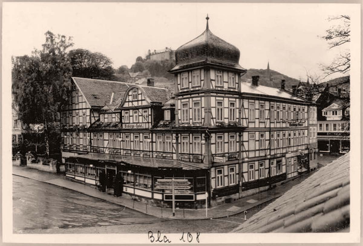 Blankenburg (Harz). Gebirgshotel, 1943
