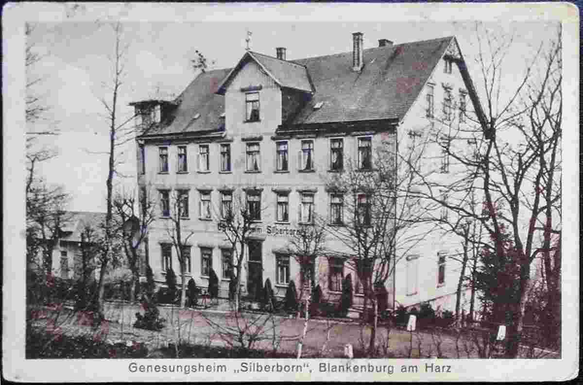 Blankenburg. Genesungsheim 'Silberborn', um 1910