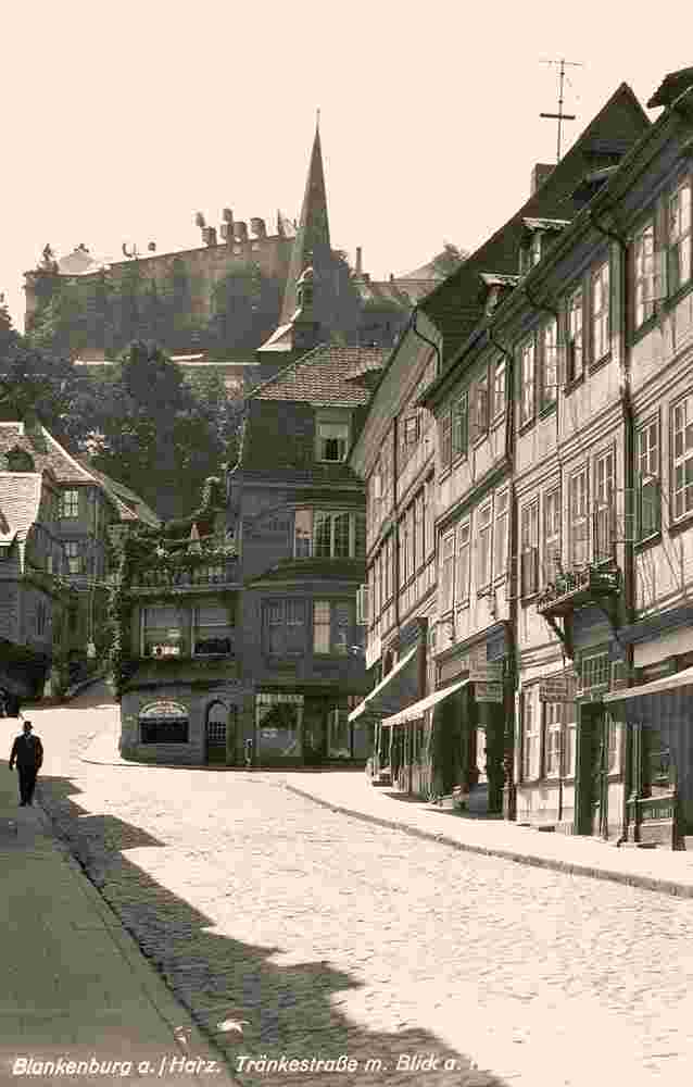 Blankenburg. Tränkestraße, vor 1945