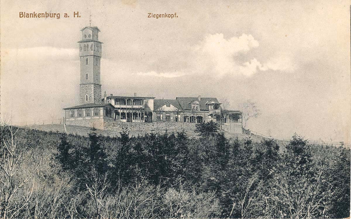 Blankenburg (Harz). Ziegenkopf, 1912