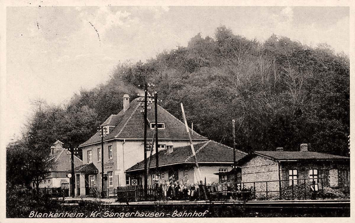 Blankenheim. Bahnhof