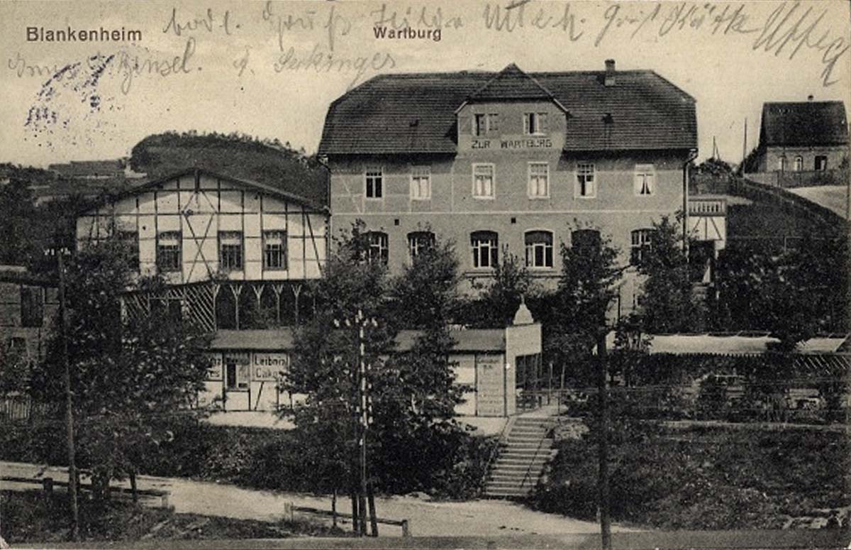 Blankenheim. Pension Zur Wartburg, 1914