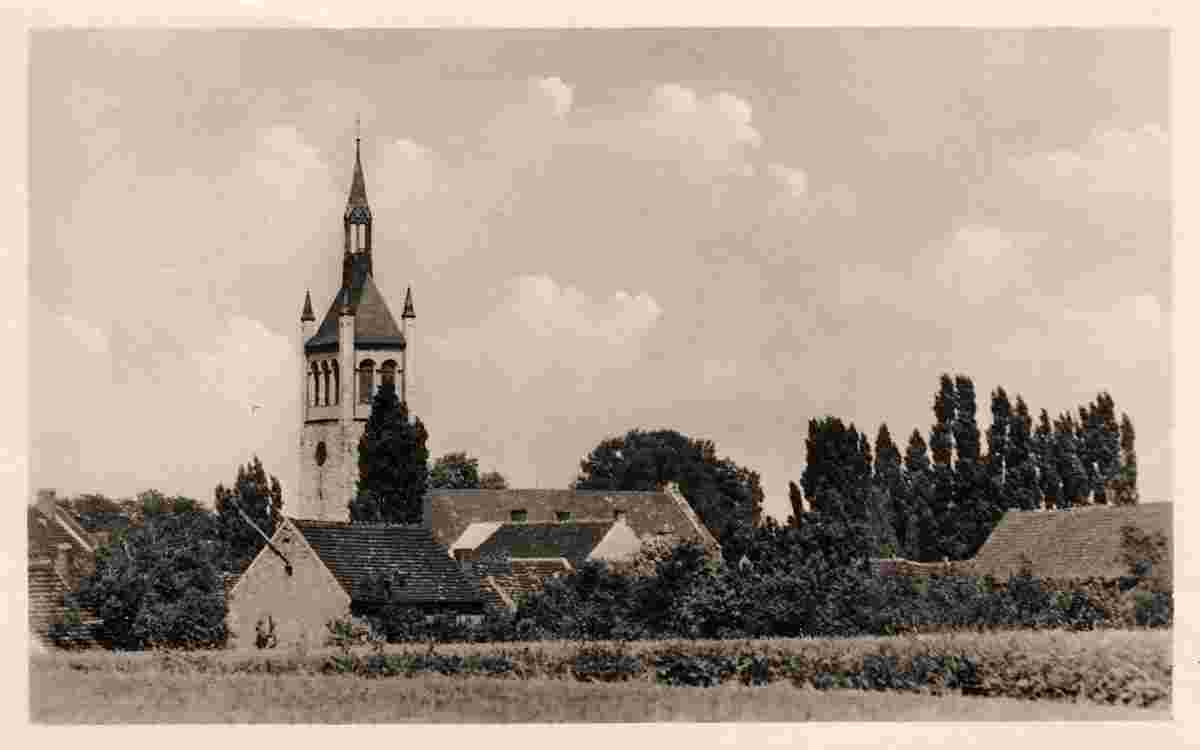 Bördeland. Biere - St Andreas Kirche, 1957