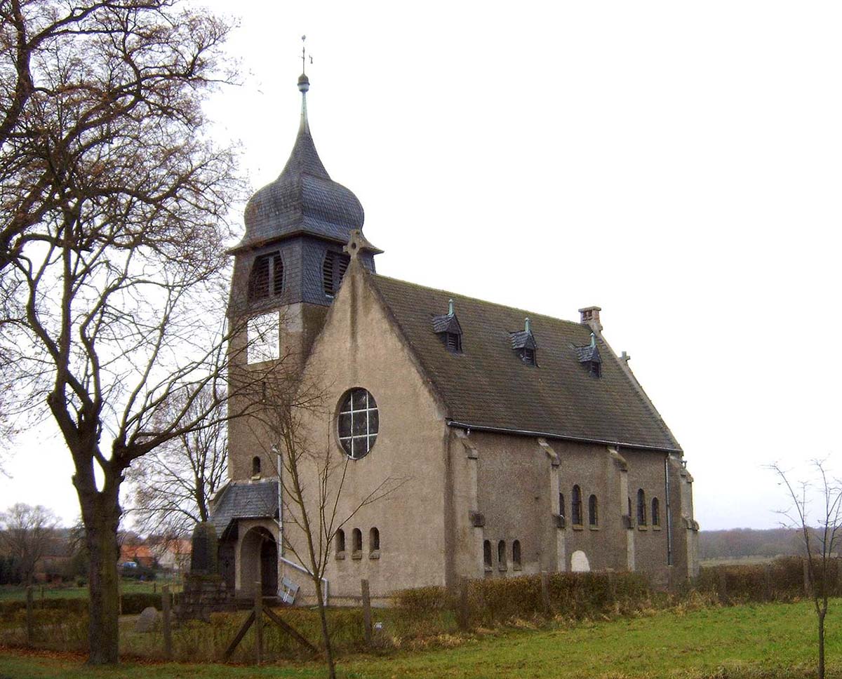 Burgstall (Börde). Dolle - Dorfkirche